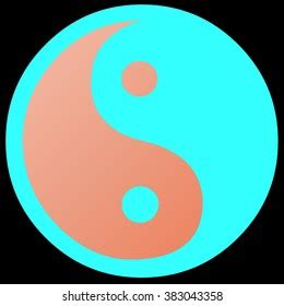 Ying Yang Symbol Colors Stock Illustration 383043358 | Shutterstock