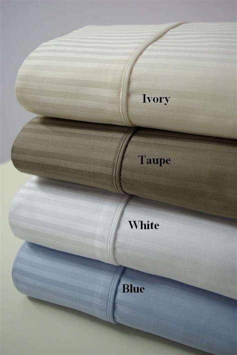 Royal Tradition 1000 Thread Count Egyptian Cotton Striped Sheet Set