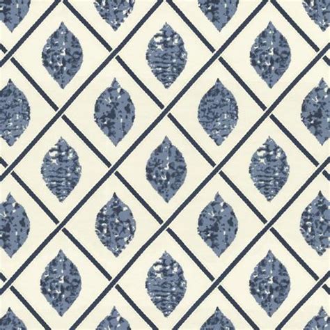 Kasmir Collage Blue Fabric Decoratorsbest