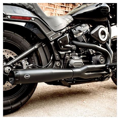 Sands Cycle 50 State Superstreet 2 Into 1 Exhaust System For Harley