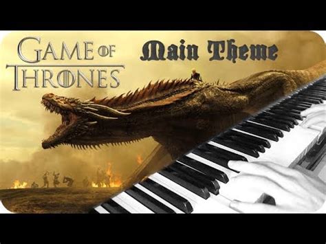 Game Of Thrones Main Theme Piano Cover Dominik Youtube