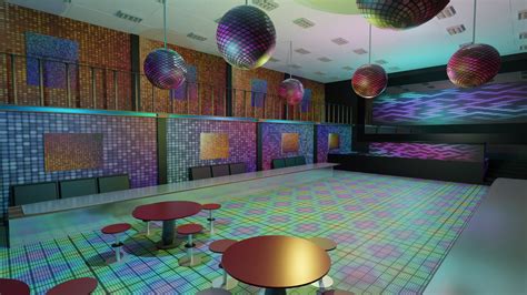 3D Model Nightclub Interior - TurboSquid 2178826