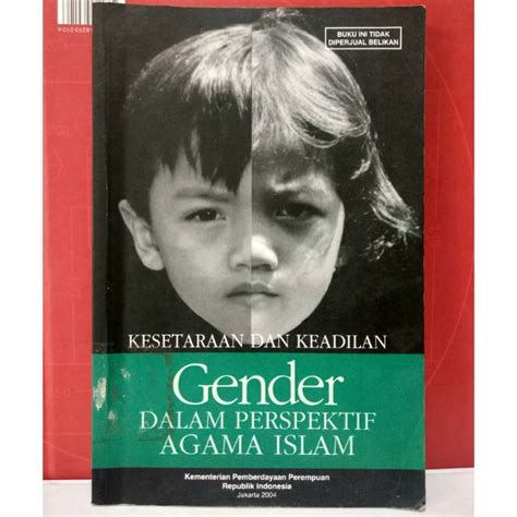 Jual Kesetaraan Dan Keadilan Gender Dalam Perspektif Agama Islam