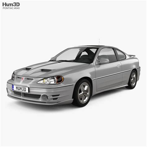 Pontiac Grand Am coupe SCT 2002 3D model - Download Sports car on 3DModels.org