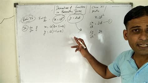 12th Maths Examples Of Ex 5 6 Derivative Of Function In Parametric Form