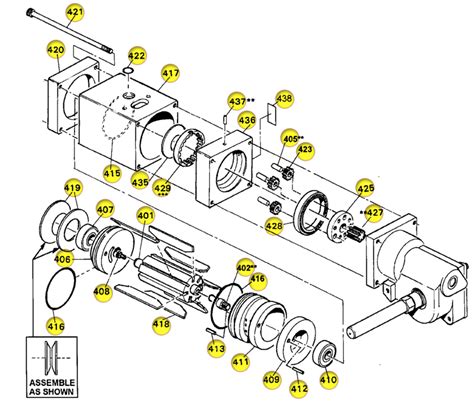 Tensioner Air Motor Assembly Spc 3431 Combination Tool Signode Replacement Parts Equipment