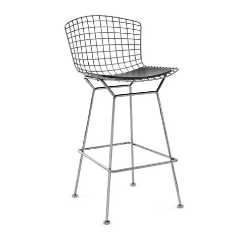 Bertoia Bar Height Stool With Cushion By Knoll The Century House