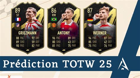 Prédiction Totw 25 Sur Fifa 23 Fut With Apero