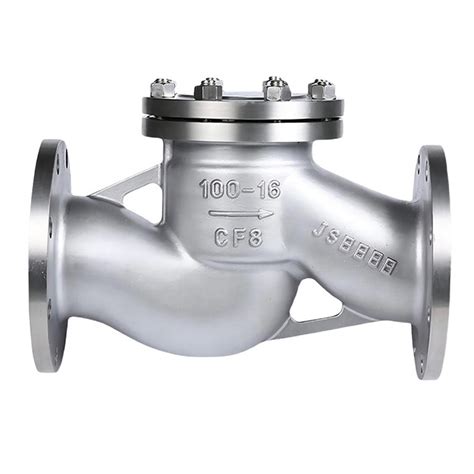 China Din Flange Stainless Steel Lift Check Valve Din Flange Stainless