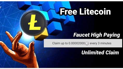 Free Litecoin Ltc Faucet High Paying Unlimited Claim Penghasil