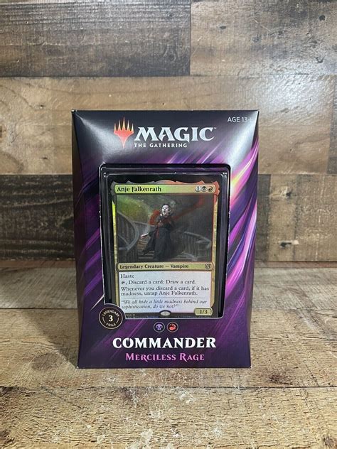 Commander Deck 2019 Merciless Rage English New Made In Usa Ebay