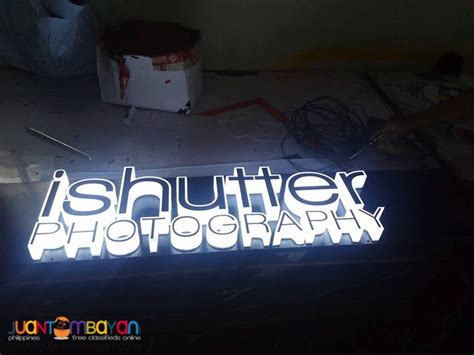 Signage Acrylic Build Up Tagum City