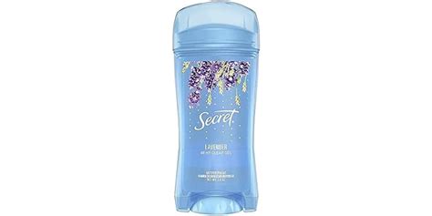 Secret Anti Perspirant Deodorant Clear Gel Luxe Lavender 2 7 Oz