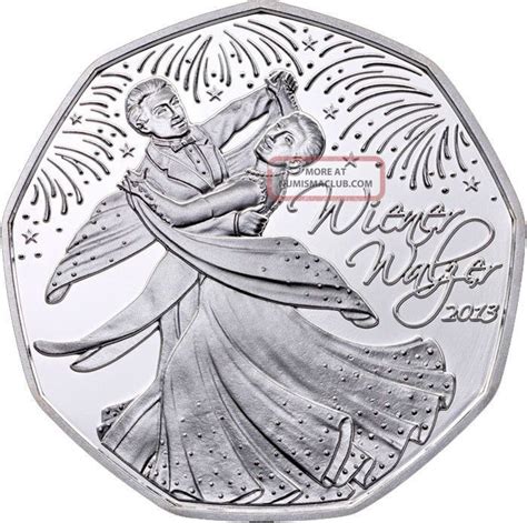 Ek // 5 Euro Silver Coin Austria 2013 Viennese Waltz