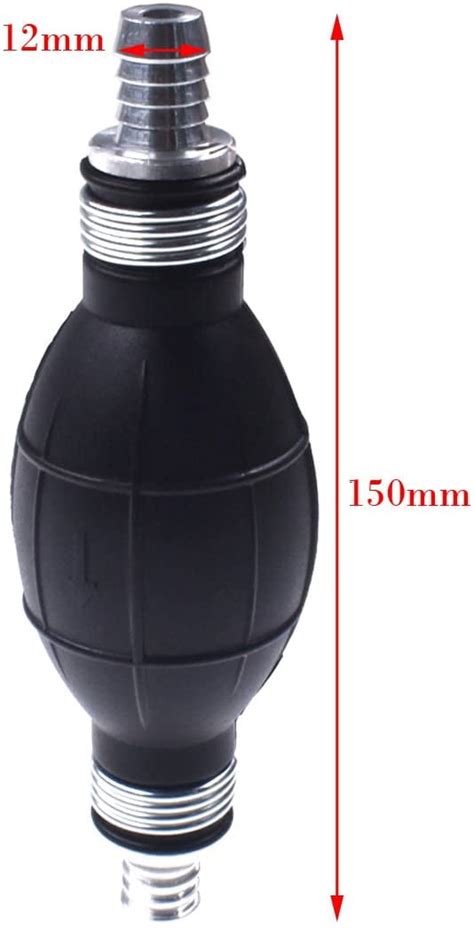 Fuel Pump Fuel Line Hand Primer Bulb 12mm 12‘ Inch Rubber Fit For Carboatmarinemotorcycle