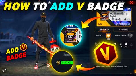 How To Get V Badge In Free Fire Free Fire Me V Badge Kaise Le How