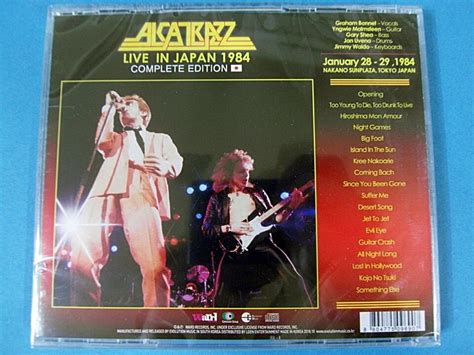 Alcatrazz Live In Japan Complete Edition Cd Sealed Yngwie