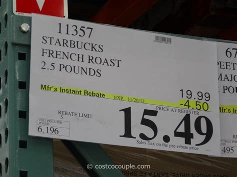 Starbucks French Roast Whole Bean Coffee