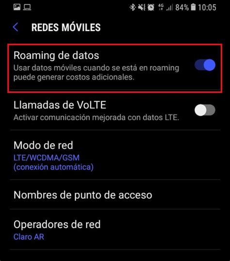 Cómo saber si mis datos están activos en Roaming Asistencia Claro