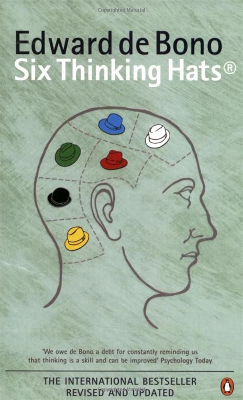 Six Thinking Hats Edward De Bono 9780140296662 Books Amazon Ca