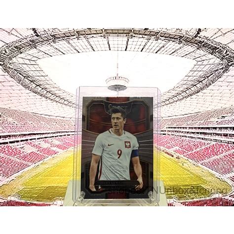 การดนกฟตบอล 2017 18 Panini Select Robert Lewandowski Shopee Thailand