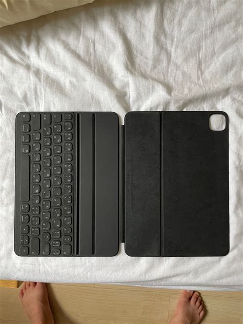 Ipad Pro 11吋 原廠聰穎鍵盤 電腦及科技產品 電腦周邊產品 電腦鍵盤及相關產品在旋轉拍賣