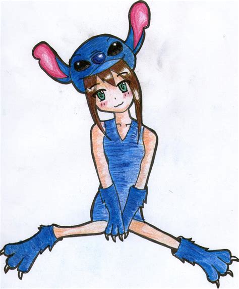 Stitch Girl! by DeviantAce777 on deviantART