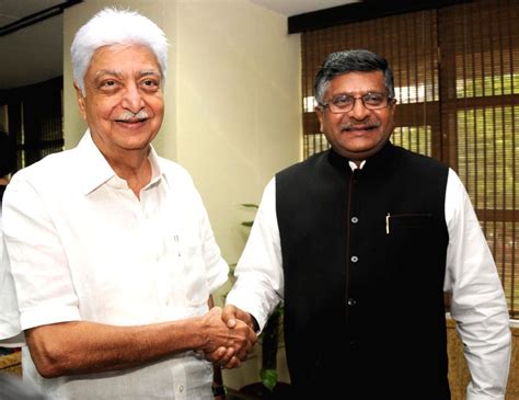 Ravi Shankar Prasad Meets Azim Premji