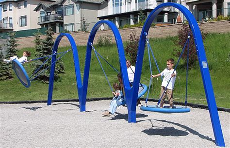 Biggo Trio Accessible Swing Set (3 Seats)