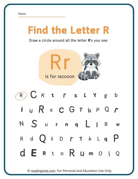 Letter R Worksheets For Preschool Free Printable