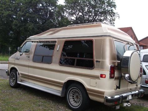 1987 Dodge Ram Van B250 52 V8 Car Enthusiasts 1hand Car Photo And