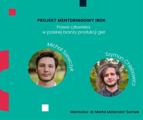 Projekt Mentoringowy Prawa Cz Owieka W Polskiej Bran Y Produkcji Gier