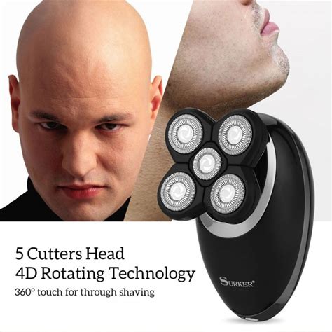 3 In 1 Electric Shaver For Men Bald Head Polish Hair Clipper Trimmer