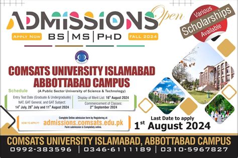 Comsats University Islamabad Abbottabad Campus Cui Abbottabad