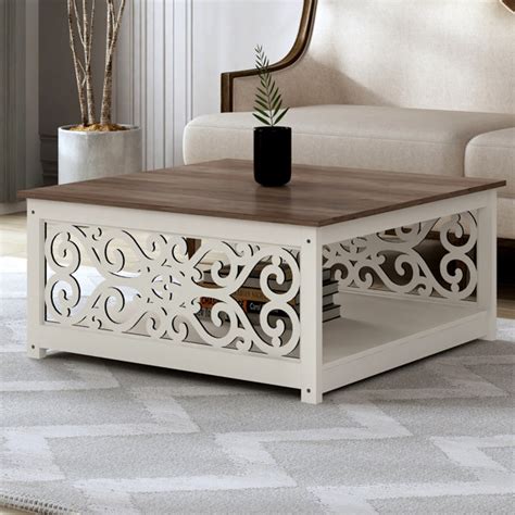 Lark Manor Table Basse Avec Rangement Ariba Et Commentaires Wayfair