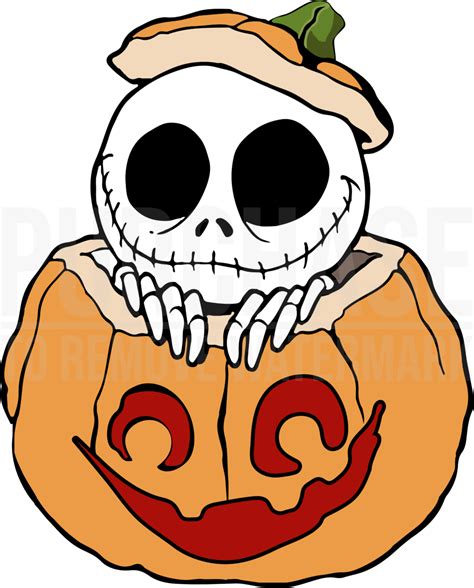 Jack Skellington In A Jack O Lantern Svg Pumpkin King Svg Digital