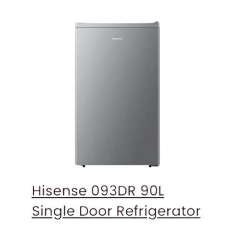 Hisense Dr L Single Door Refrigerator Skit Store