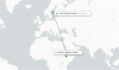 Direct Non Stop Flights From Addis Ababa To Stockholm Schedules