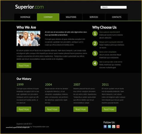 Business Website Templates Free Of 21 Free Business Website themes ...