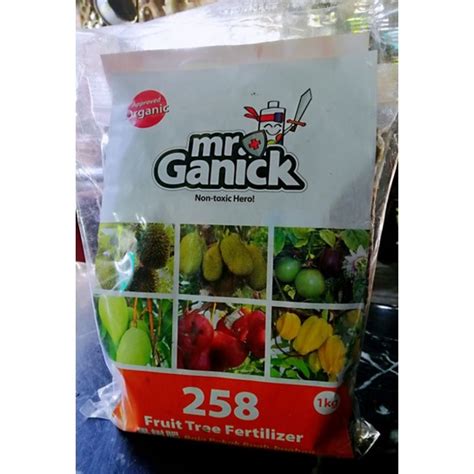 Baba Mr Ganick Fruit Tree Fertilizer Baja Pokok Buah 2581kg Shopee