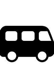 Трафареты Автобуса - Бесплатно распечатать