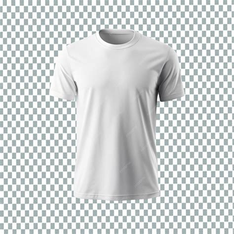 White blank tshirt on transparent background | Premium AI-generated PSD
