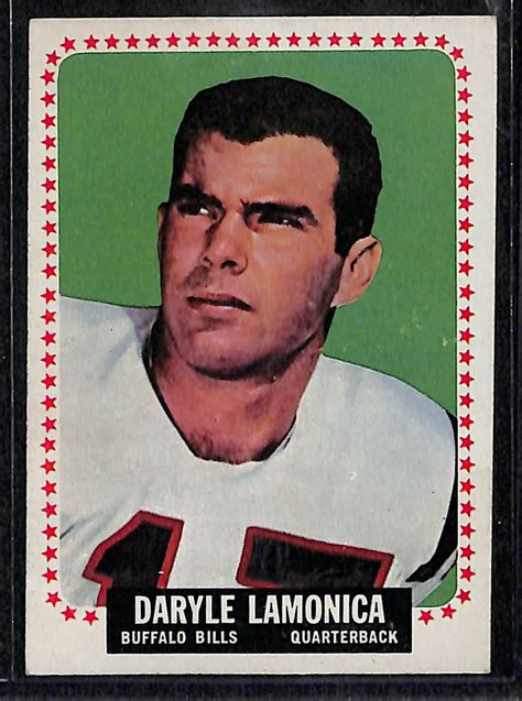 Lot Detail Lot Of 5 1964 Topps Football Cards W LaMonica