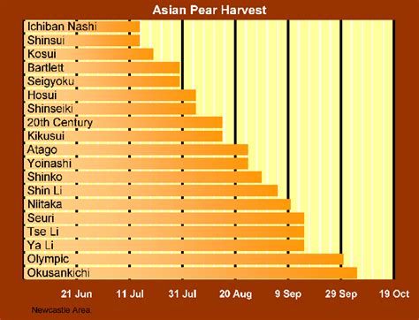 Asian Pears Fowler Nurseries Inc