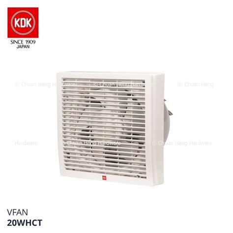 KDK 20WHCT Vent Fan Window Mounted 20cm Shopee Singapore