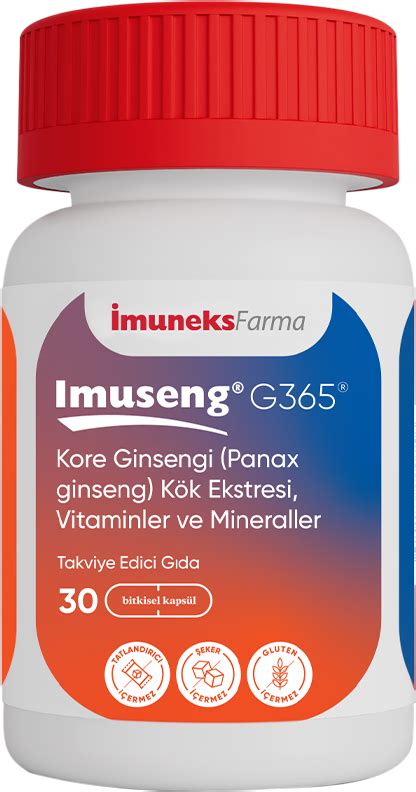 Imuseng G365 Kore Ginsengi Multivitamin İmuneks Farma