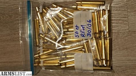 ARMSLIST For Sale 30 06 Brass