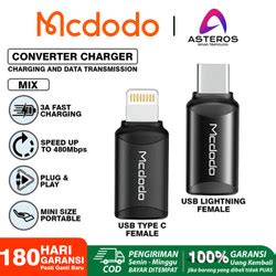 Jual MCDODO Adapter Converter Charger Micro USB Type C Lightning