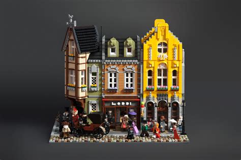 Victorian Street Victorian Street Lego House Lego Architecture