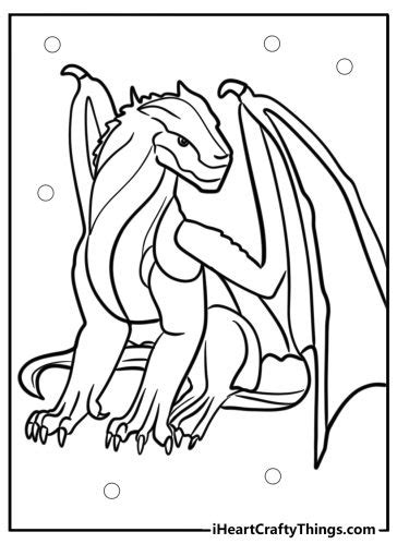 40 Wings Of Fire Coloring Pages 100 Free To Print